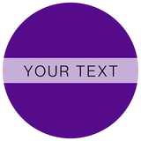 Classic Colours ID Tag - Purple