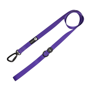 Maximum Comfort Carabiner Dog Lead - Purple