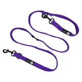 OneLead™ - Purple - Double ended, multi-functional dog lead