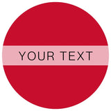 Classic Colours ID Tag - Red
