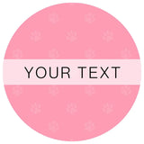 Classic Colours ID Tag - Pink