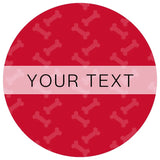 Classic Colours ID Tag - Red
