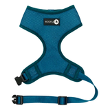 Dual AirMesh Dog Harness - Deep Teal
