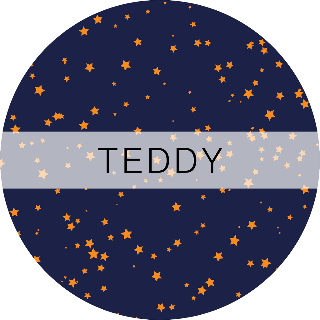 Luxe Pattern ID Tag - Starry Night