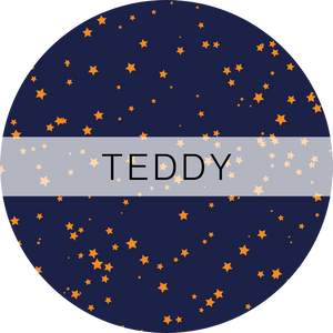 Luxe Pattern ID Tag - Starry Night